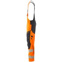 Mascot ACCELERATE SAFE Latzhose mit Knietaschen 19569-236 Orange/Schwarzblau 76C46 215 g/m²