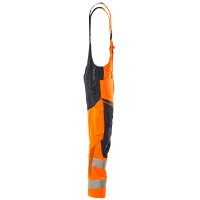 Mascot ACCELERATE SAFE Latzhose mit Knietaschen 19569-236 Orange/Schwarzblau 76C46 215 g/m²