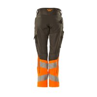 Mascot ACCELERATE SAFE Damen Hose mit Knietaschen 19678-236 Anthrazit 76C34 215 g/m²