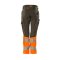 Mascot ACCELERATE SAFE Damen Hose mit Knietaschen 19678-236 Anthrazit 76C34 215 g/m²