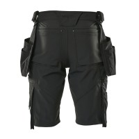 Mascot ADVANCED Shorts mit Hängetaschen 17149-311 Schwarz C42 235 g/m²