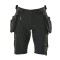 Mascot ADVANCED Shorts mit Hängetaschen 17149-311 Schwarz C42 235 g/m²