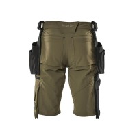 Mascot ADVANCED Shorts mit Hängetaschen 17149-311 Grün C42 235 g/m²