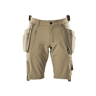 Mascot ADVANCED Shorts mit Hängetaschen 17149-311 Beige C42 235 g/m²