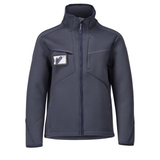 Mascot CUSTOMIZED Softshell Jacke 22085-662 Schwarzblau 2XL 470 g/m²