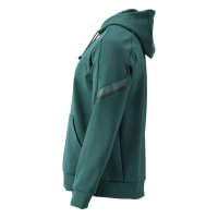 Mascot CUSTOMIZED Fleece Kapuzensweatshirt 22186-608 Grün 2XL 360 g/m²