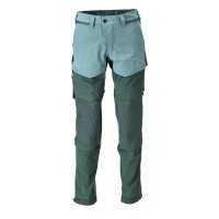 Mascot CUSTOMIZED Hose mit Knietaschen 22279-605 Hell Waldgrün/Waldgrün 76C44 180 g/m²