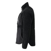 Mascot CUSTOMIZED Faserpelz Jacke mit Reißverschluss 22303-682 Schwarz 2XL 460 g/m²