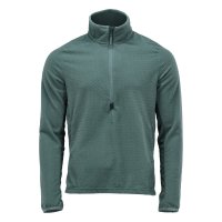 Mascot CUSTOMIZED Microfleece Pullover mit kurzem Reißverschluss 22703-639 Hell Waldgrün 2XL 220 g/m²