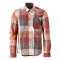 Mascot CUSTOMIZED Hemd aus Flanell 22904-446 Herbstrot-kariert 2XL 270 g/m²