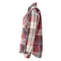 Mascot CUSTOMIZED Hemd aus Flanell 22904-446 Bordeaux-kariert 2XL 270 g/m²