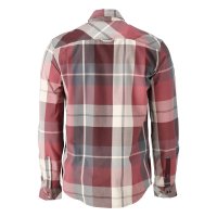 Mascot CUSTOMIZED Hemd aus Flanell 22904-446 Bordeaux-kariert 2XL 270 g/m²