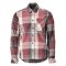 Mascot CUSTOMIZED Hemd aus Flanell 22904-446 Bordeaux-kariert 2XL 270 g/m²