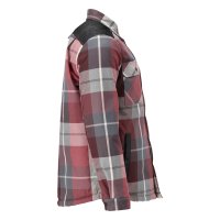 Mascot CUSTOMIZED Hemd aus Flanell mit Faserpelz Futter 23104-446 Bordeaux-kariert 2XL 270 g/m²