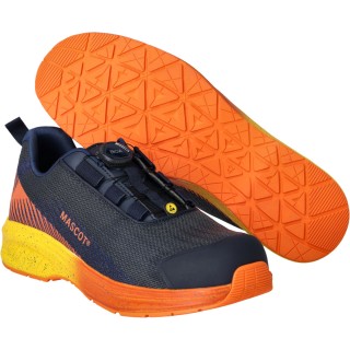 Mascot FOOTWEAR CUSTOMIZED Sicherheitsschuhe S1PS F1601-909 Schwarzblau/Hellorange 39