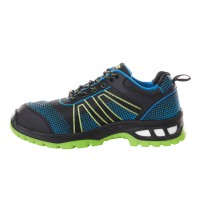 Mascot FOOTWEAR ENERGY Sicherheitsschuhe S1P F0130-849 Schwarz/Kornblau/Limonengrün 39