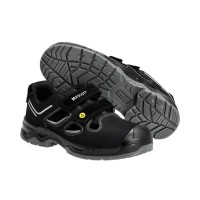 Mascot FOOTWEAR FLEX Sicherheitssandale S1P F0100-910 Schwarz/Silber 42