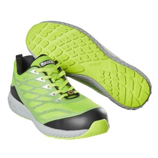 Mascot FOOTWEAR MOVE Sicherheitsschuhe S1P F0301-909 Limonengrün/Silber 39