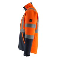 Mascot SAFE LIGHT Softshell Jacke 15902-253 Orange/Schwarzblau 2XL 280 g/m²