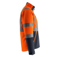 Mascot SAFE LIGHT Softshell Jacke 15902-253 Orange/Schwarzblau 2XL 280 g/m²