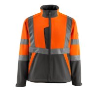 Mascot SAFE LIGHT Softshell Jacke 15902-253 Orange/Dunkelanthrazit 2XL 280 g/m²