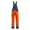 Mascot SAFE LIGHT Latzhose mit Knietaschen 15969-948 Orange/Schwarzblau 76C46 250 g/m²