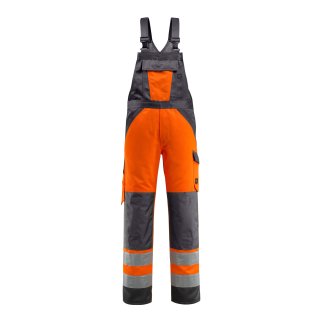 Mascot SAFE LIGHT Latzhose mit Knietaschen 15969-948 Orange/Dunkelanthrazit 76C46 250 g/m²