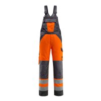 Mascot SAFE LIGHT Latzhose mit Knietaschen 15969-948 Orange/Dunkelanthrazit 76C46 250 g/m²