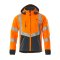 Mascot SAFE SUPREME Softshell Jacke 15502-246 Orange/Schwarzblau 2XL 360 g/m²