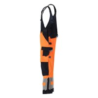 Mascot SAFE SUPREME Latzhose mit Knietaschen 15569-860 Orange/Schwarzblau 76C46 290 g/m²