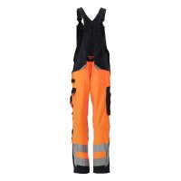 Mascot SAFE SUPREME Latzhose mit Knietaschen 15569-860 Orange/Schwarzblau 76C46 290 g/m²