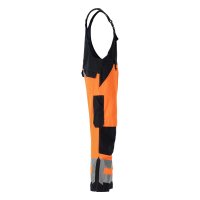 Mascot SAFE SUPREME Latzhose mit Knietaschen 15569-860 Orange/Schwarzblau 76C46 290 g/m²