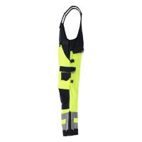 Mascot SAFE SUPREME Latzhose mit Knietaschen 15569-860 Gelb/Schwarzblau 76C46 290 g/m²