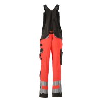 Mascot SAFE SUPREME Latzhose mit Knietaschen 15569-860 Rot 76C46 290 g/m²