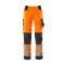 Mascot SAFE SUPREME Hose mit Knietaschen 15579-860 Orange/Schwarzblau 76C46 290 g/m²