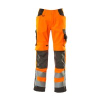 Mascot SAFE SUPREME Hose mit Knietaschen 15579-860 Orange/Dunkelanthrazit 76C46 290 g/m²