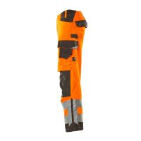 Mascot SAFE SUPREME Hose mit Knietaschen 15579-860 Orange/Dunkelanthrazit 76C46 290 g/m²