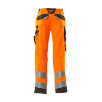 Mascot SAFE SUPREME Hose mit Knietaschen 15579-860 Orange/Dunkelanthrazit 76C46 290 g/m²