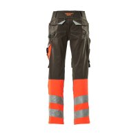 Mascot SAFE SUPREME Hose mit Knietaschen 15679-860 Dunkelanthrazit/Rot 76C46 290 g/m²