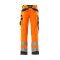 Mascot SAFE SUPREME Hose mit Knietaschen 20879-236 Orange/Schwarzblau 76C46 215 g/m²