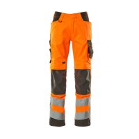 Mascot SAFE SUPREME Hose mit Knietaschen 20879-236 Orange/Dunkelanthrazit 76C46 215 g/m²