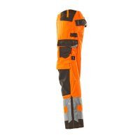 Mascot SAFE SUPREME Hose mit Knietaschen 20879-236 Orange/Dunkelanthrazit 76C46 215 g/m²