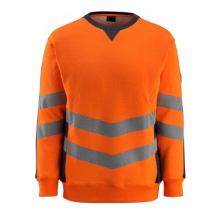 Mascot SAFE SUPREME Sweatshirt 50126-932 Orange/Schwarzblau 2XL 310 g/m²