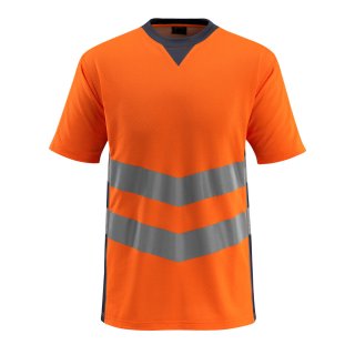 Mascot SAFE SUPREME T-Shirt 50127-933 Orange/Schwarzblau 2XL 170 g/m²