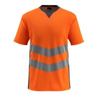 Mascot SAFE SUPREME T-Shirt 50127-933 Orange/Schwarzblau 2XL 170 g/m²