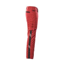 Mascot UNIQUE Hose mit Schenkeltaschen 12579-442 Rot 82C42 270 g/m²