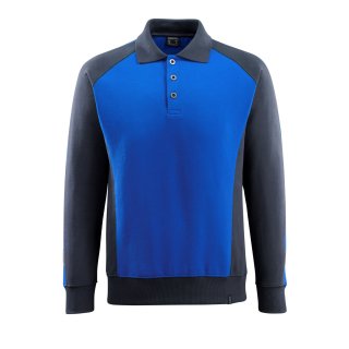 Mascot UNIQUE Polo-Sweatshirt 50610-962 Blau 2XL 310 g/m²