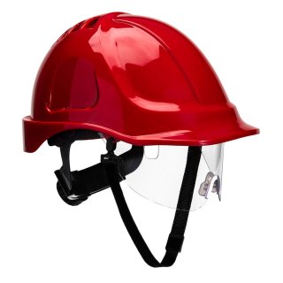 Portwest Visierhelm Rot