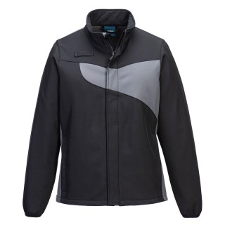 Portwest PW2 Softshelljacke für Damen Schwarz/Grau L