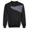 Portwest PW2 Sweatshirt Schwarz/Grau L